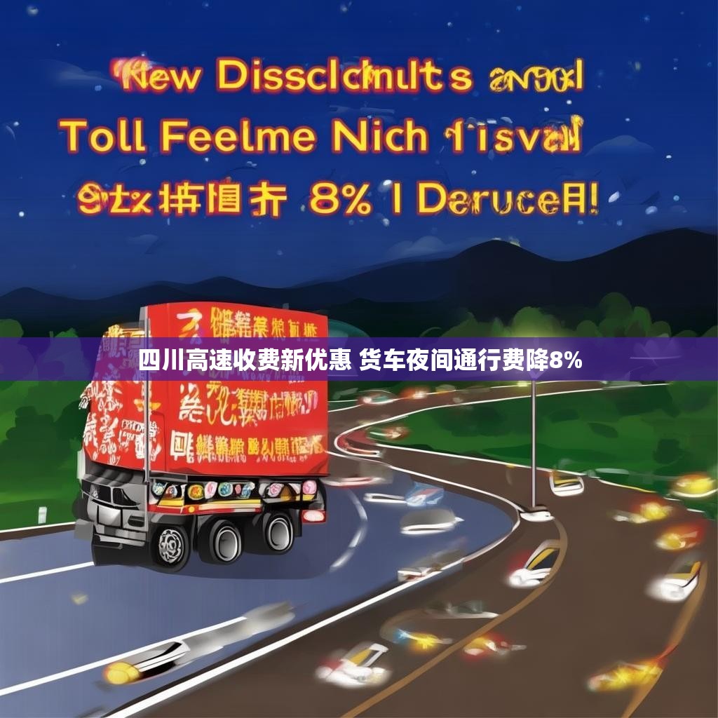 四川高速收费新优惠 货车夜间通行费降8%